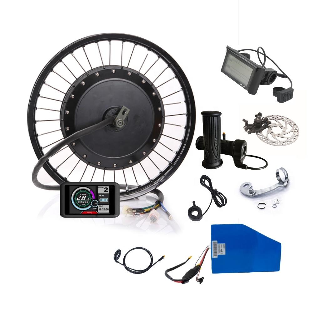 72V 5000W Electric Motorcycle - Grote Koppel Elektrische Fiets Conversie Kit