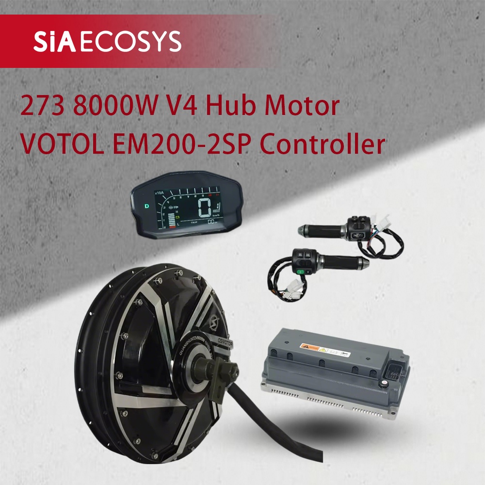 Qs273 Hub Motor 8000W 72V - QSMOTOR QS273 8000W Krachtige Hoge Snelheid