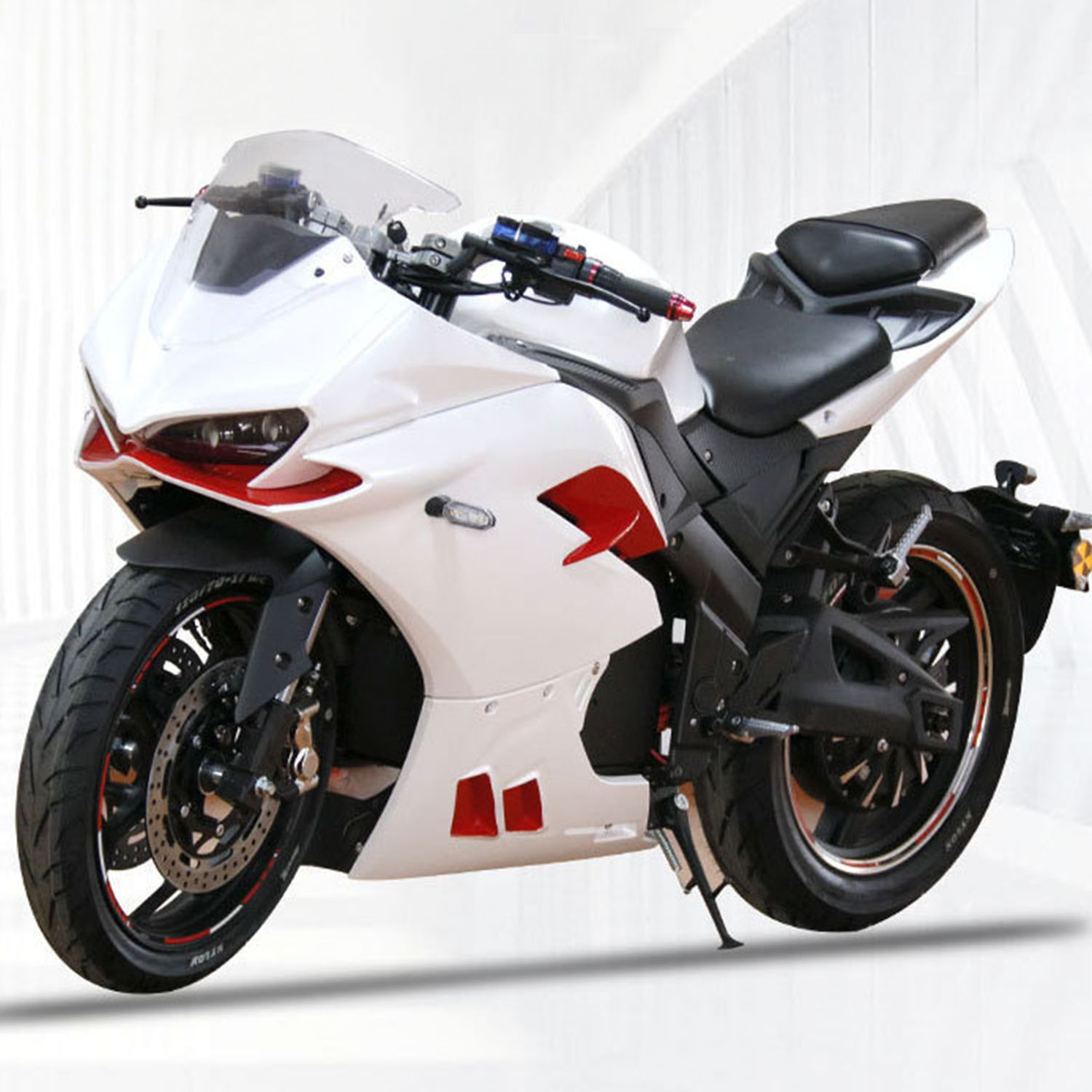 72V 5000W Electric Motorcycle - Stlf High Speed Motorfiets Bromfiets Model