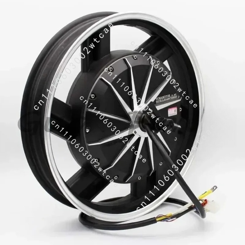 Electric Motorcycle Conversion Kit 72V - 17 inch 3000W 72V elektrische motorfiets