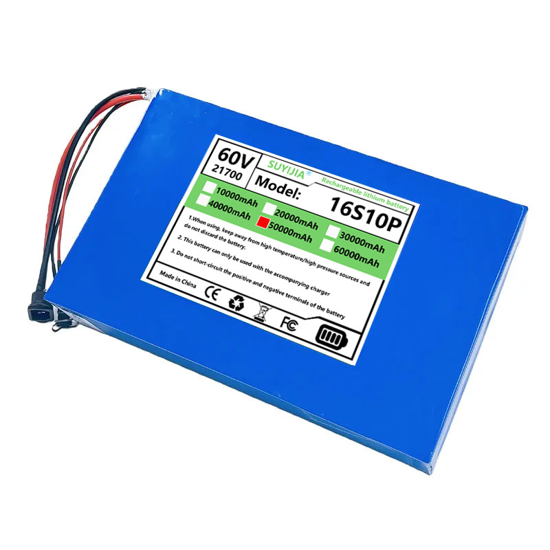 Nieuwe 60V 50Ah 40Ah 30Ah 20Ah - 60V 30Ah Electric Scooter Battery recensie en prijs