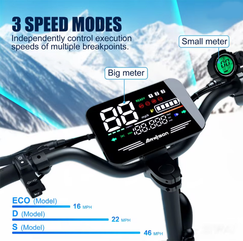Arwibon 5600W Elektrische Scoo - 60V 5600W Dual Motor Electric Scooter recensie en prijs