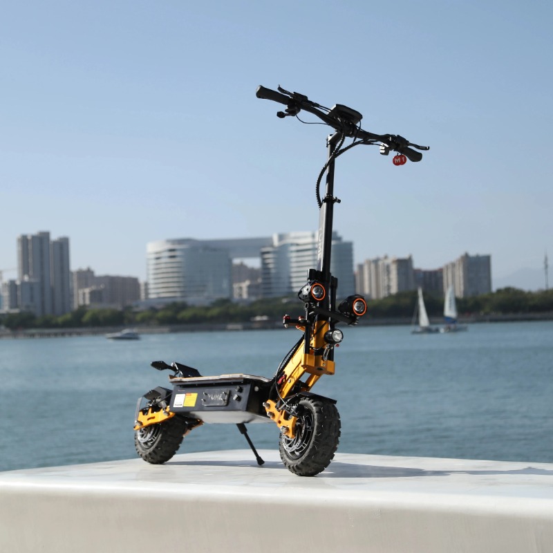 Bestverkopende 60v 6000w 5600w - 60V 5600W Dual Motor Electric Scooter recensie en prijs