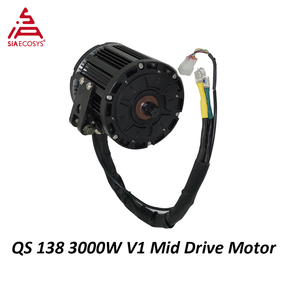 QSMOTOR QS138 3000W 72V 100KPH - Mid Drive Motor Kit 72V 3000W recensie en prijs