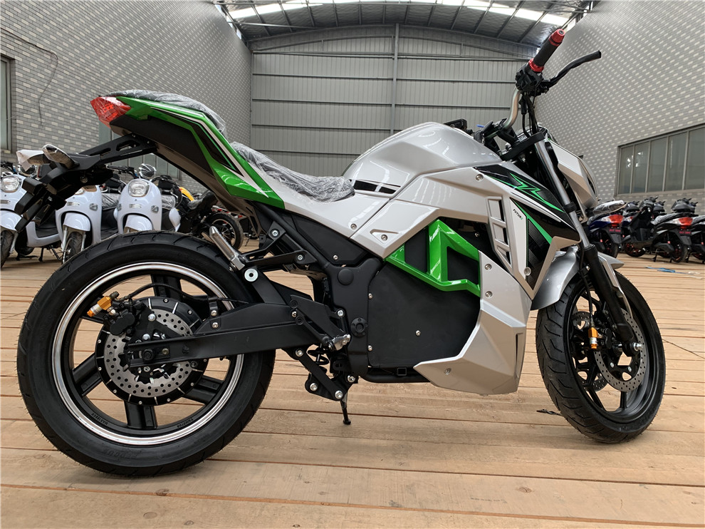 Elektrische motorfiets met zad - 72V 5000W Electric Motorcycle recensie en prijs