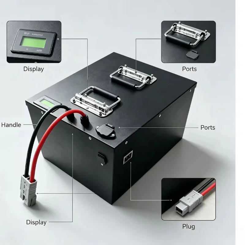 24S 72V Lithium-IJzer-Fosfaat  - 72V 60Ah Lifepo4 Battery Pack recensie en prijs