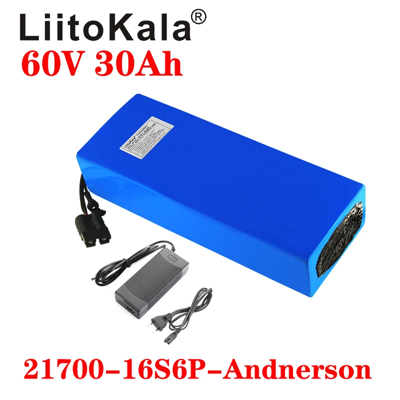 Liitokala 60V 30ah 16S 6P Elek - 60V 30Ah Electric Scooter Battery recensie en prijs
