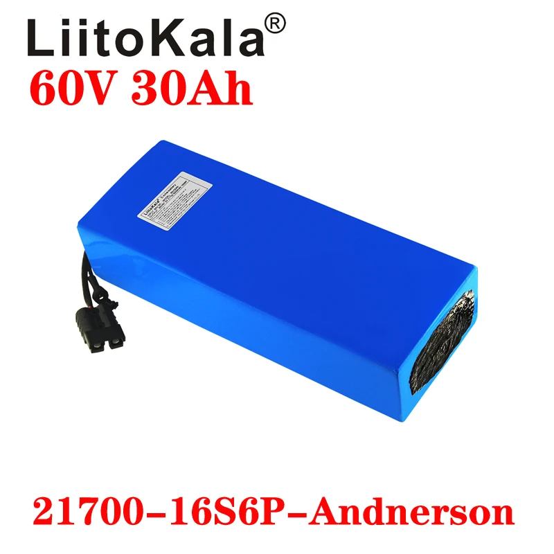 Liitokala 60V 30ah 16S 6P Elek - 60V 30Ah Electric Scooter Battery recensie en prijs