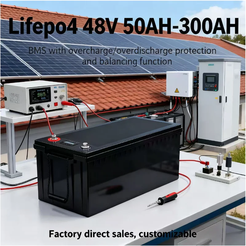 48V LiFePO4-batterijpakket 50/ - 72V 60Ah Lifepo4 Battery Pack recensie en prijs