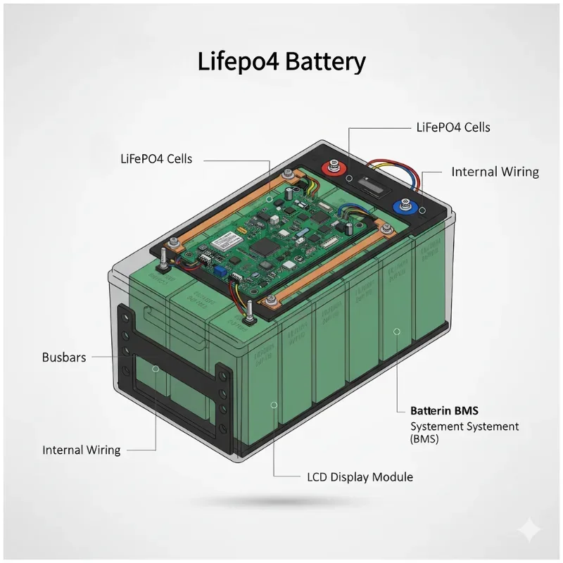 48V LiFePO4-batterijpakket 50/ - 72V 60Ah Lifepo4 Battery Pack recensie en prijs