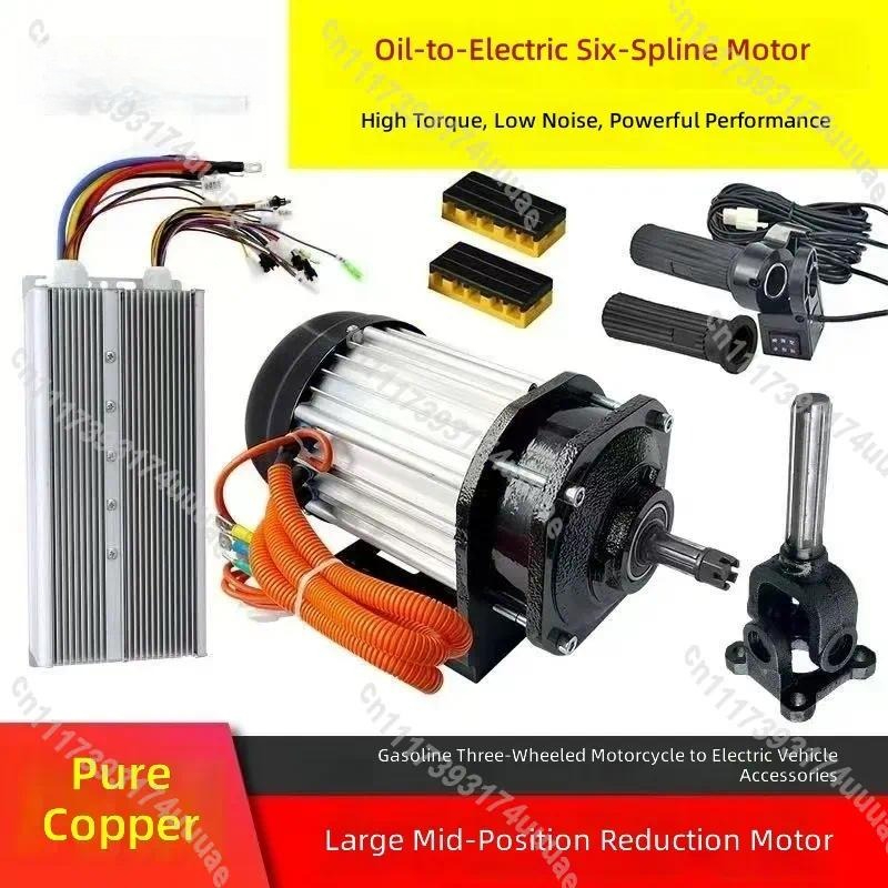 Voor motorfiets elektrische om - Electric Motorcycle Conversion Kit 72V recensie en prijs
