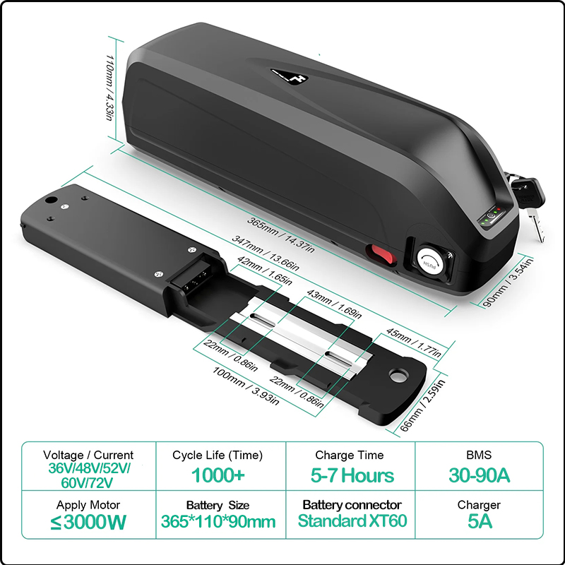 48V 50AH 52V 36V 30AH E-bike a - 60V 30Ah Electric Scooter Battery recensie en prijs