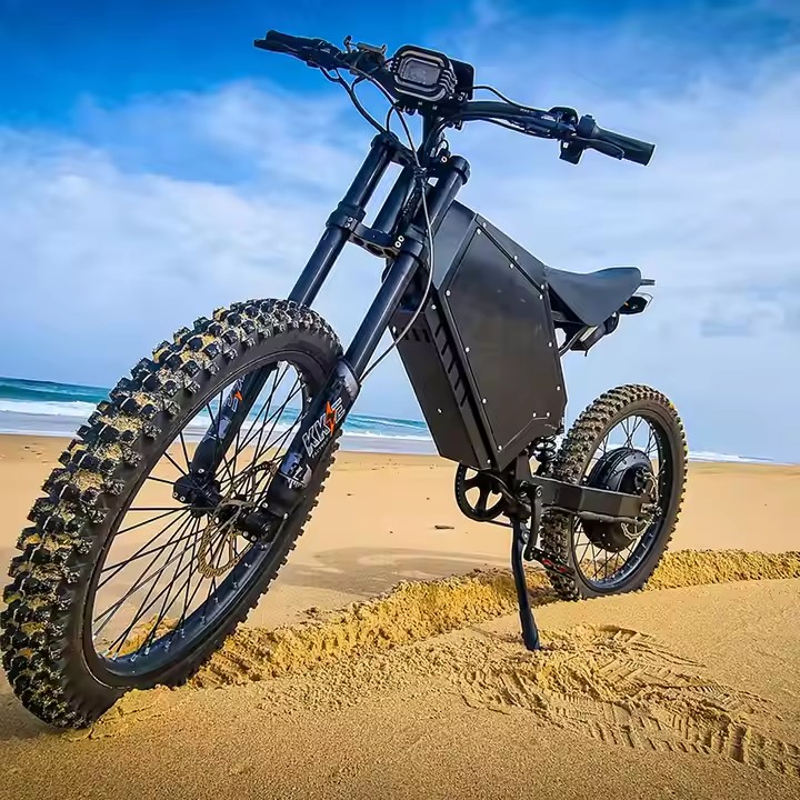 Topverkoop Hoge Snelheid E-bik - 72V 12000W Electric Dirt Bike recensie en prijs